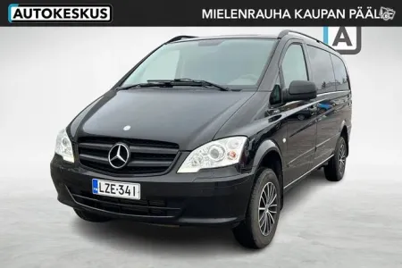 Mercedes-Benz Vito 116CDI -3,05/32K keskipitkä A2 4x4 Aut.* ALV / Nelikko / Koukku *